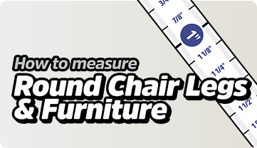 Measure round hair legs