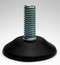 Screw-In Glide  3/8'' Thread Dia. - 1'' Thread Length - Base Dia. 1 5/8''