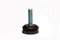 Screw-In Glide with Long-Life Felt - 1/4'' Diameter Thread x 1'' Length - Base Diameter 1''