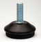 Screw-In Glide  3/8'' Thread Dia. - 1'' Thread Length with SuperFelt®- Base Dia. 1 5/8''